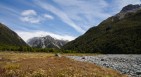 On the "Waimak", about an hour out from Carrington hut.